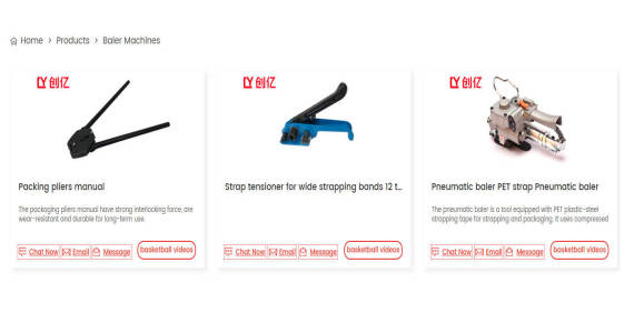 Weide Chuangyi Packaging Baler Machines tools