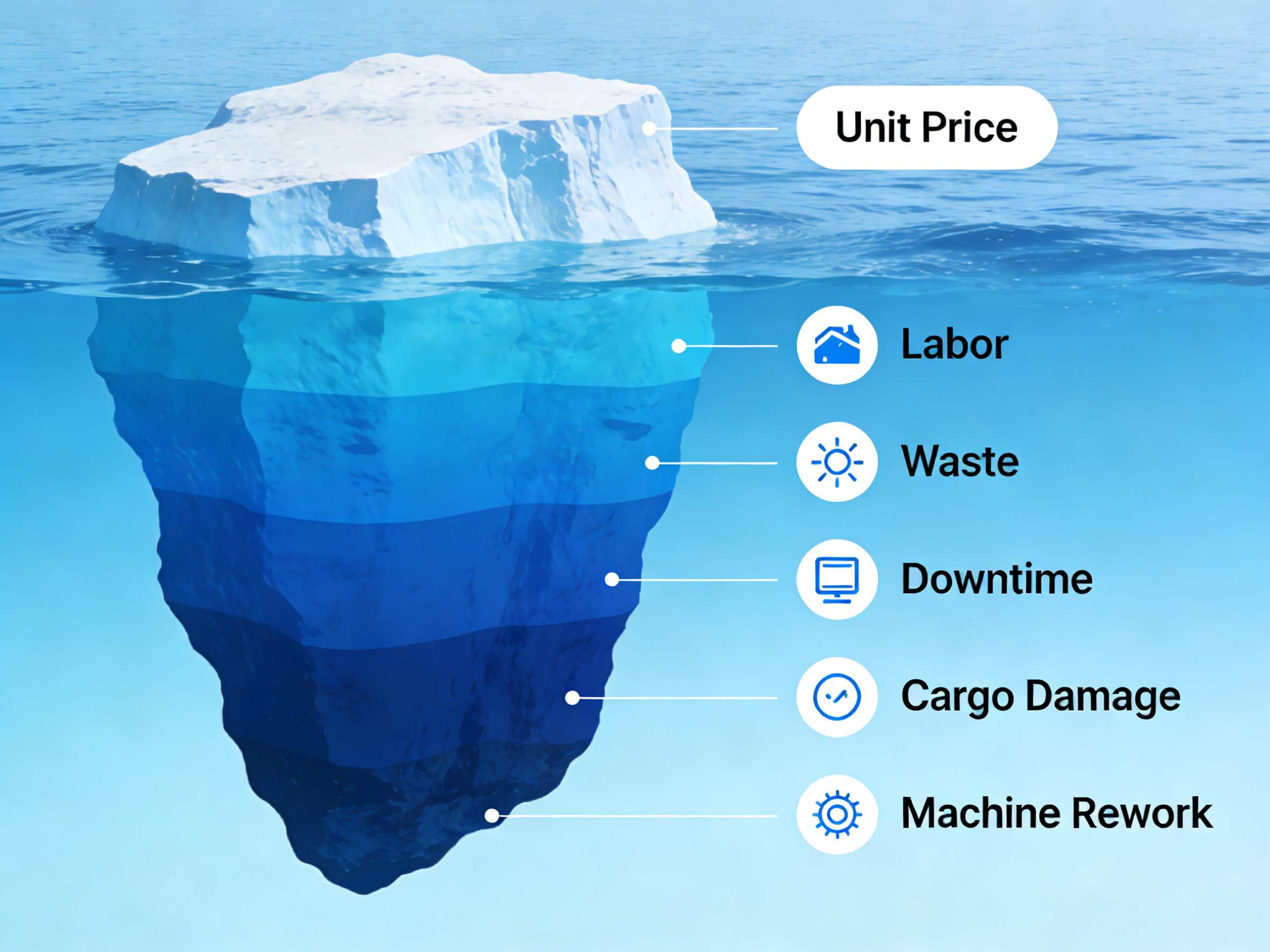 the total cost of ownership (TCO)