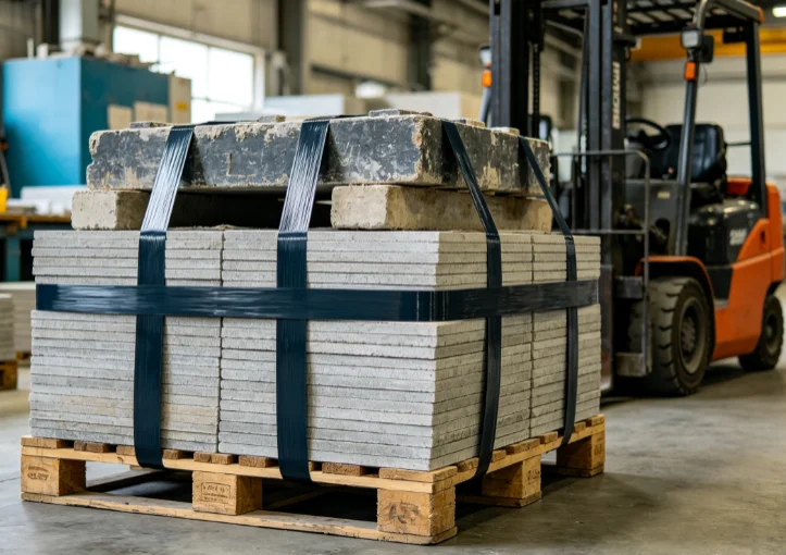 PET strap heavy duty pallet packaging transport