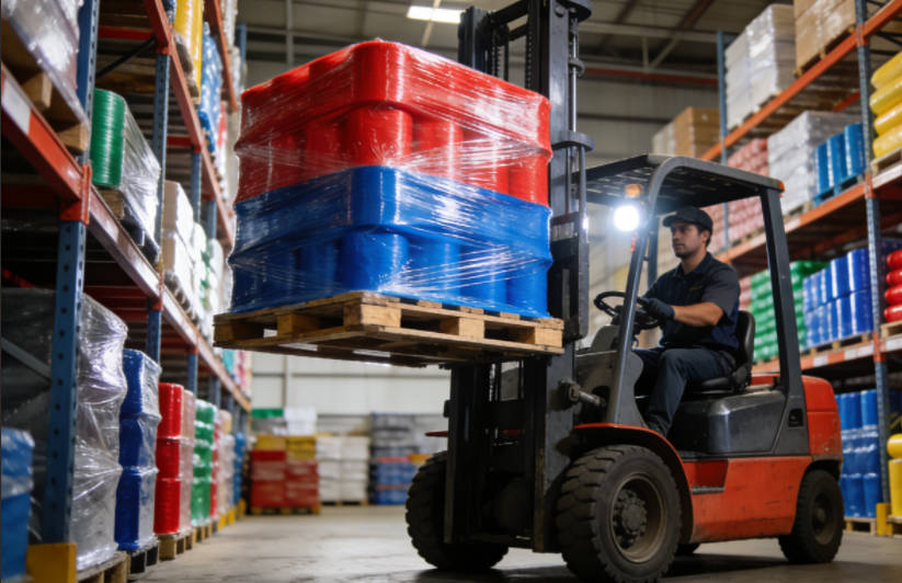 Colored Stretch Film: Visual Enhancement and Product Protection in One