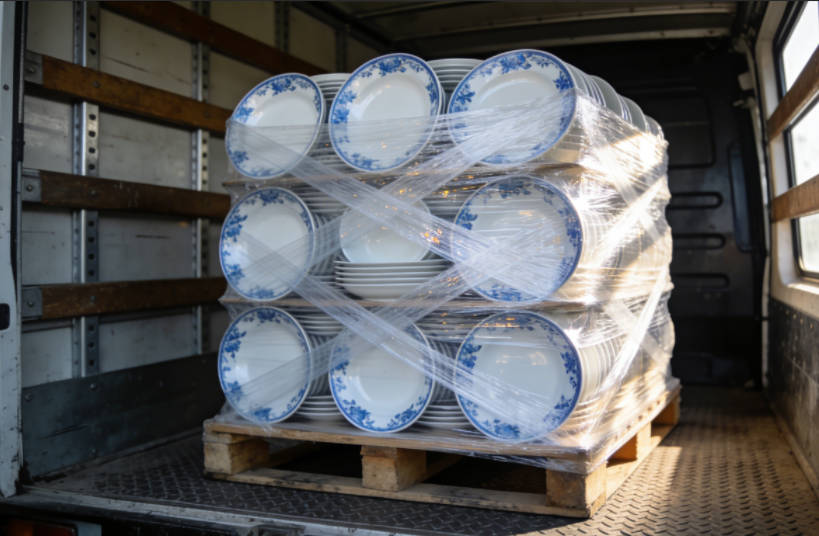 Which Wrap for Your Pallet Loads: Hand or Machine