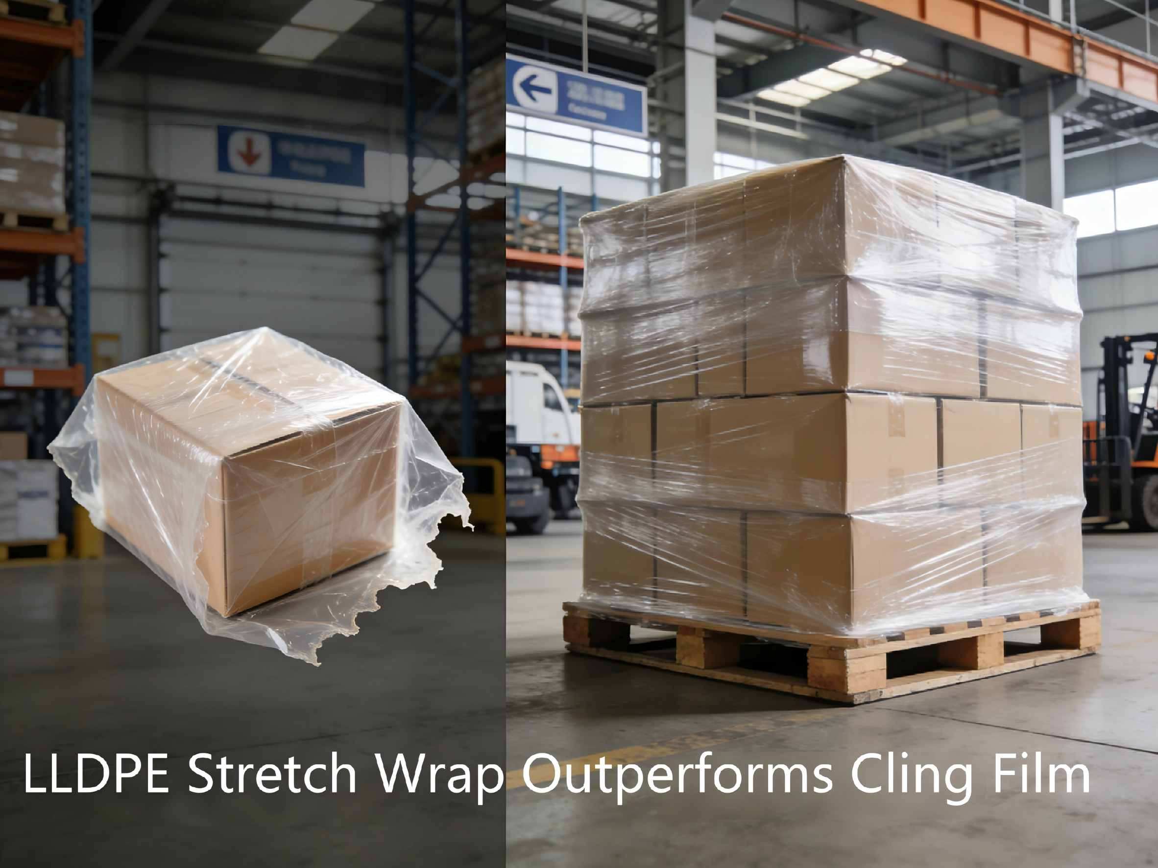 LLDPE Stretch Wrap vs Cling Film: The Smarter Choice for Industrial Packaging