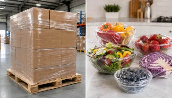 Stretch Film vs Cling Film: Key Differences & Selection Guide Stretch Film vs Cling Film: Key Differences & Selection Guide